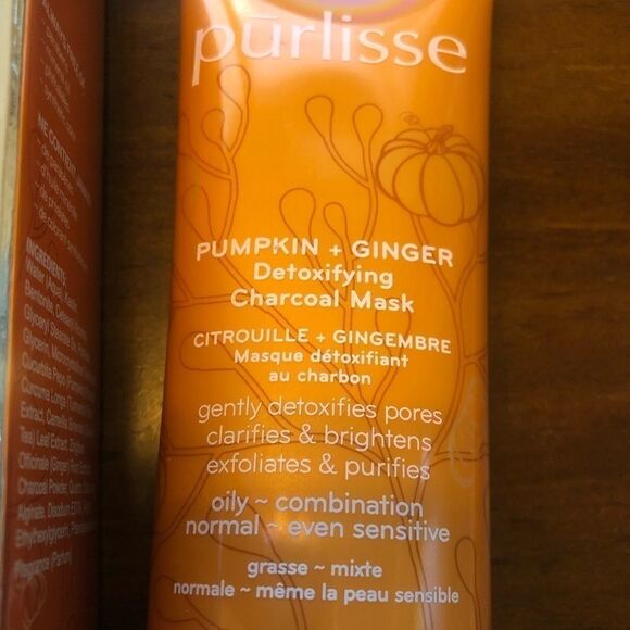 PUMPKIN + GINGER DETOXIFYING CHARCOAL MASK NEW - Picture 14 of 16